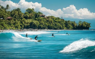 Ou faire du surf en Indonésie : les meilleurs spots pour allier sport, plaisir et bienfaits thérapeutiques